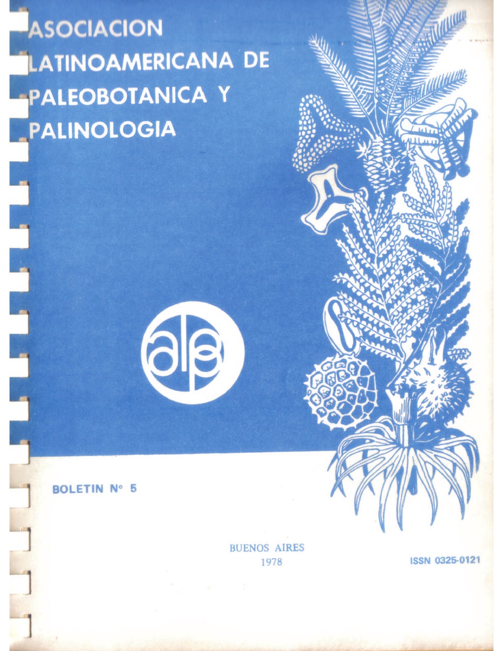 Portada del Boletín de la ALPP, Vol. 1 Núm. 1 (1978)